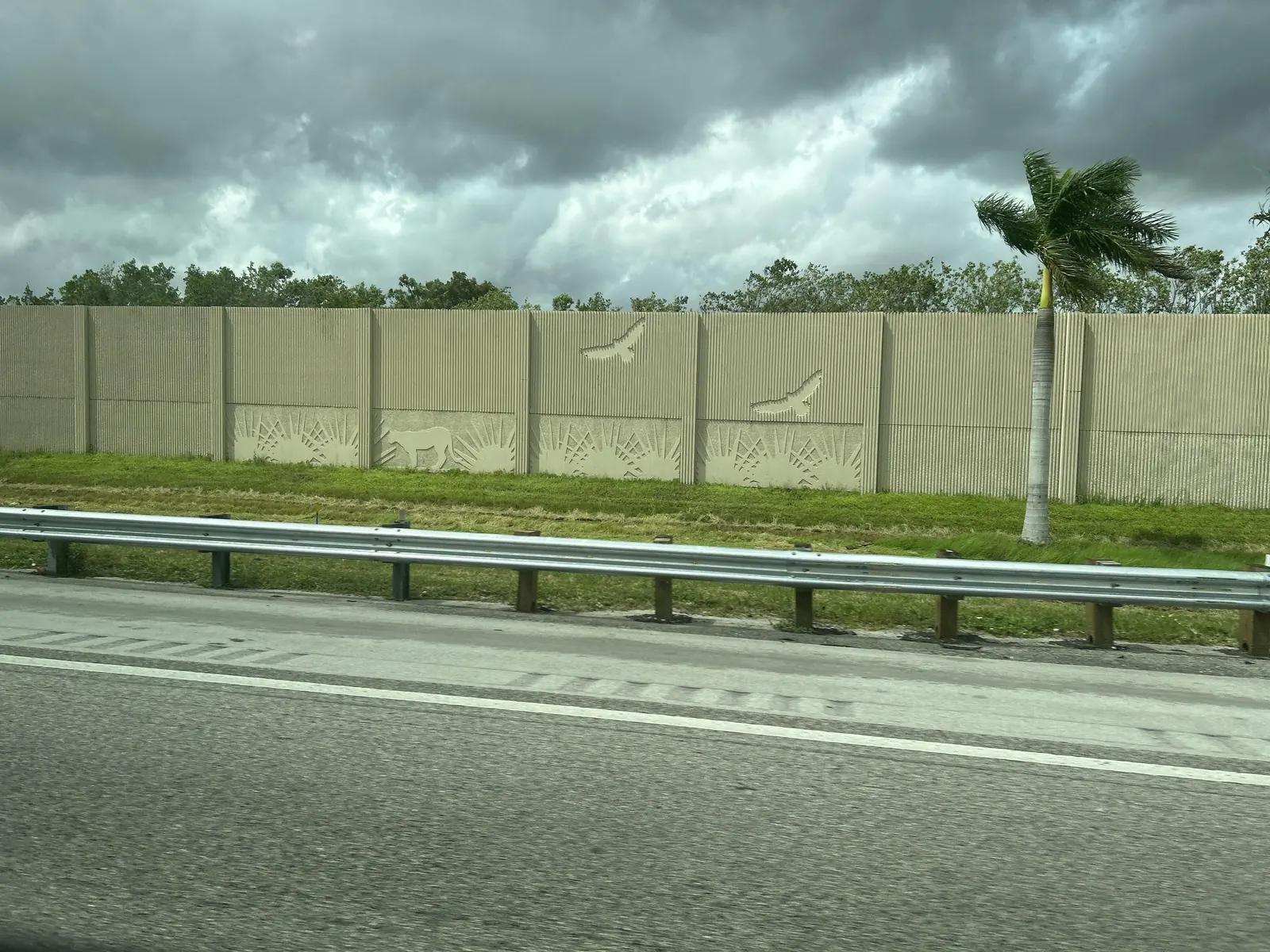 I-75 just south of Pines Boulevard, along the eastern edge of Grand Palms in Pembroke Pines