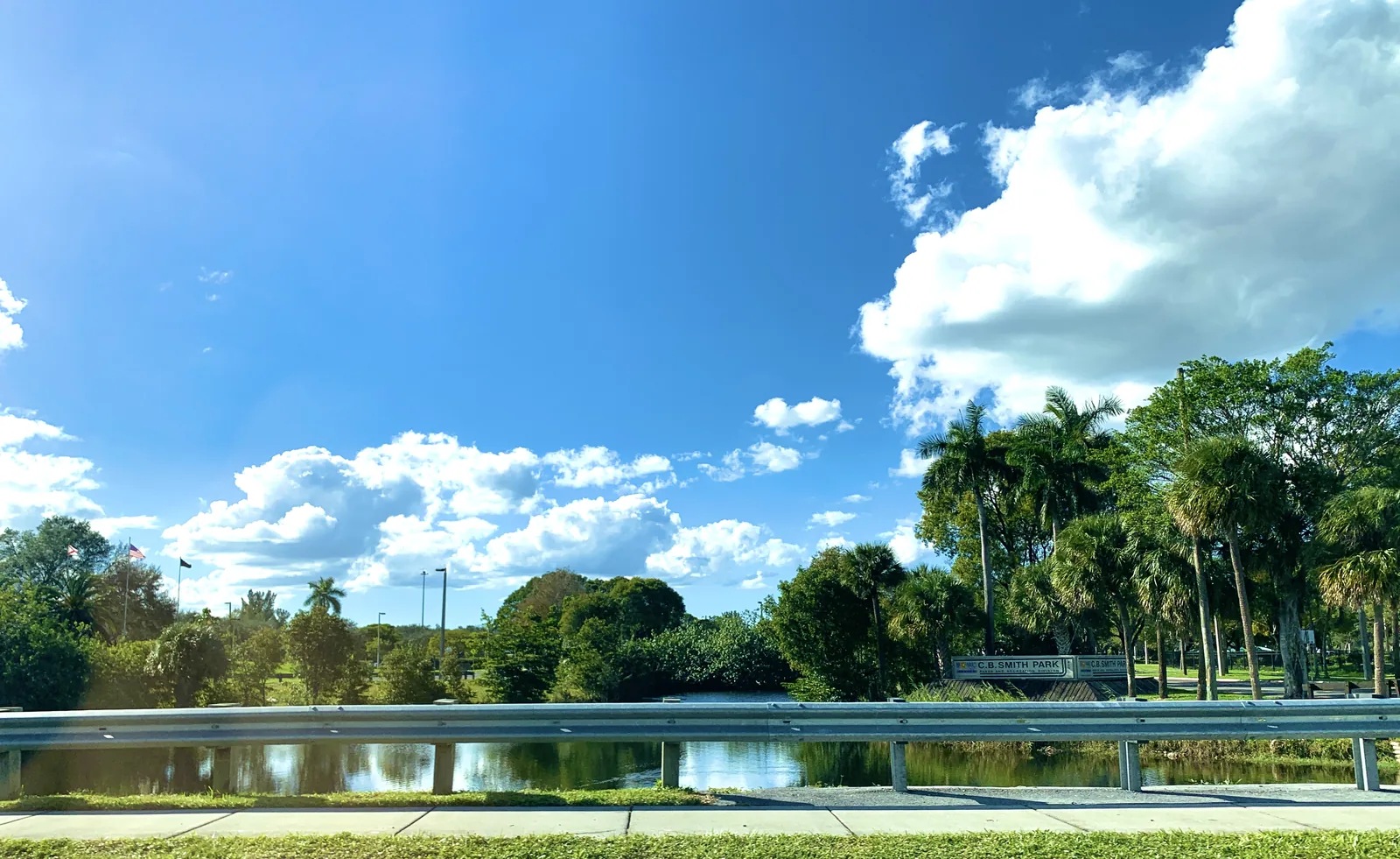 C.B. Smith Park, the Broward County regional park on Flamingo Road beside Pembroke Lakes