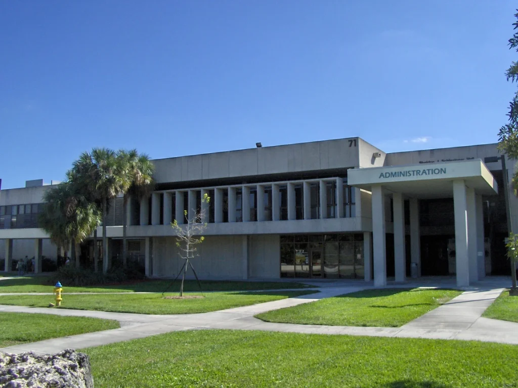 Broward College's South Campus on Pines Boulevard, home of the South Regional Library early voting site.