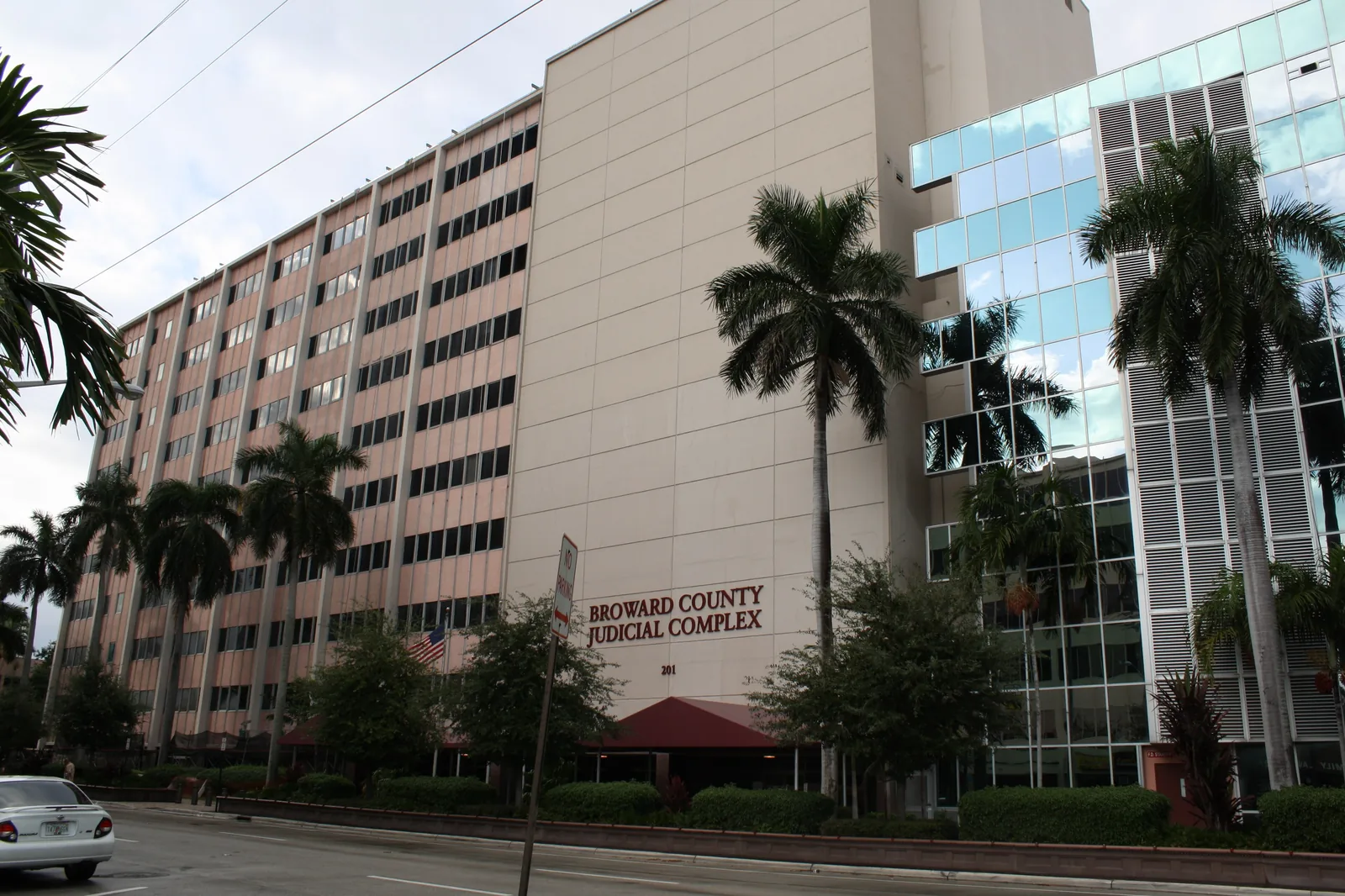 The Broward County Judicial Complex in downtown Fort Lauderdale, the county seat.
